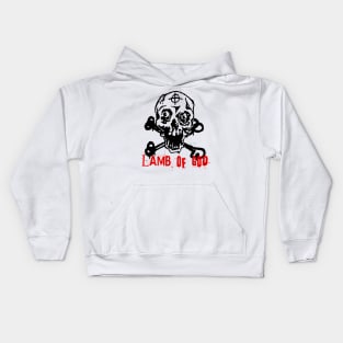 lamb of god skullnation Kids Hoodie